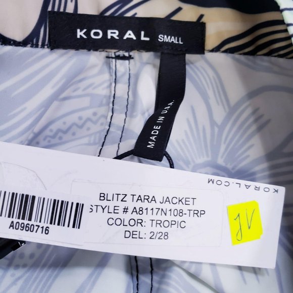 Koral BERGDORF GOODMAN Skirt Tropical Asymmetric Resort Summer Luxury NEW $350 - Picture 5 of 10